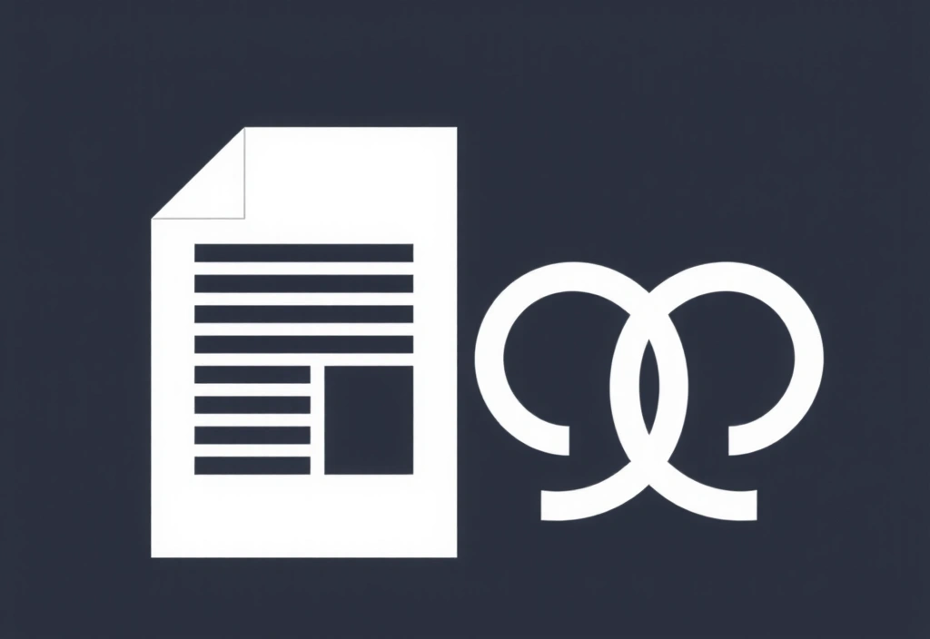 Illustration symbolisant des documents légaux et des accords